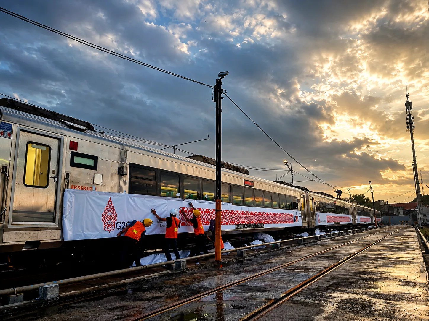 KAI G20 Commemorative Livery Sticker Installation